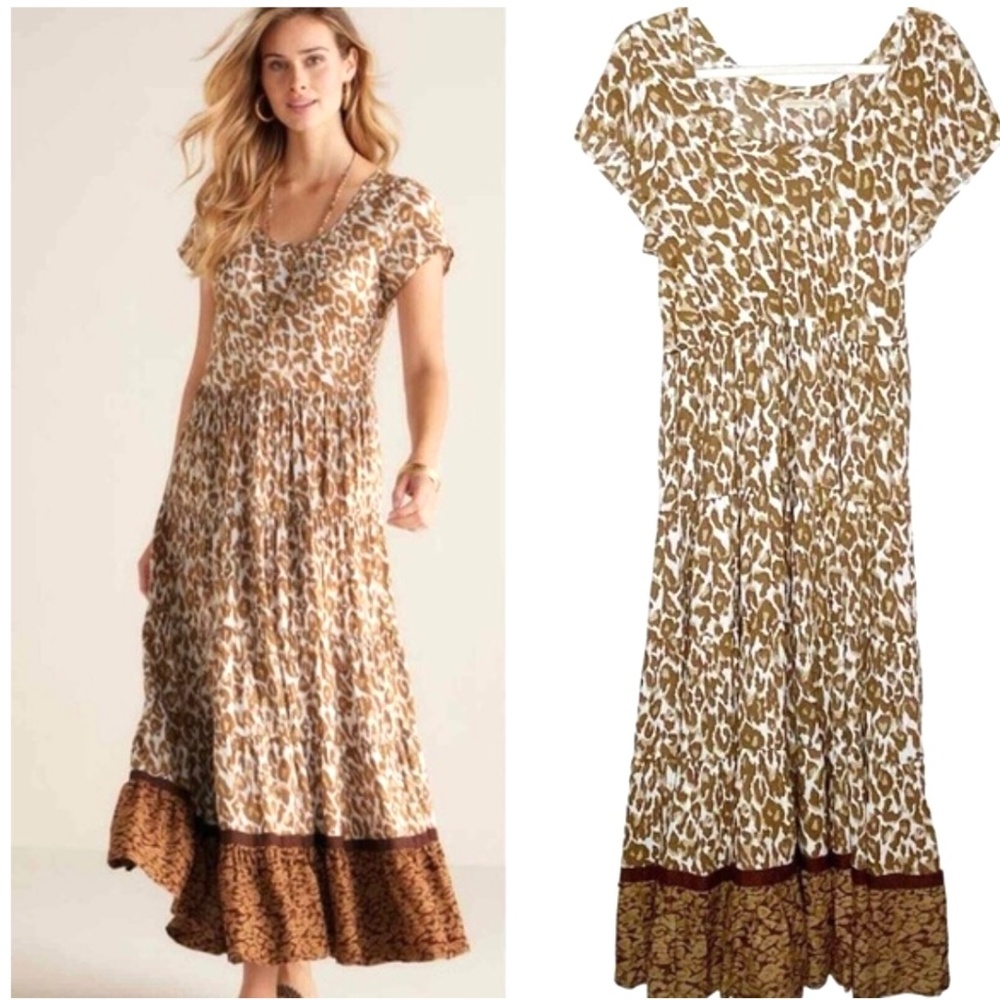 Soft Surroundings Boho Maxi Spring Dress originally 140$ with tags!